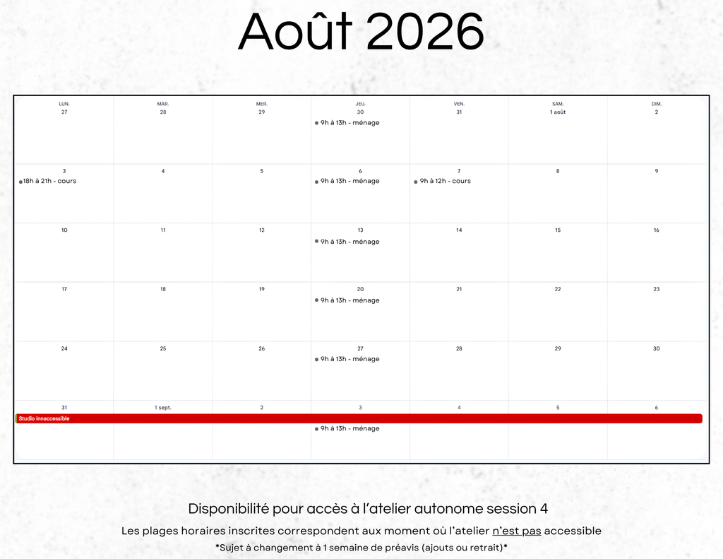 Atelier Autonome