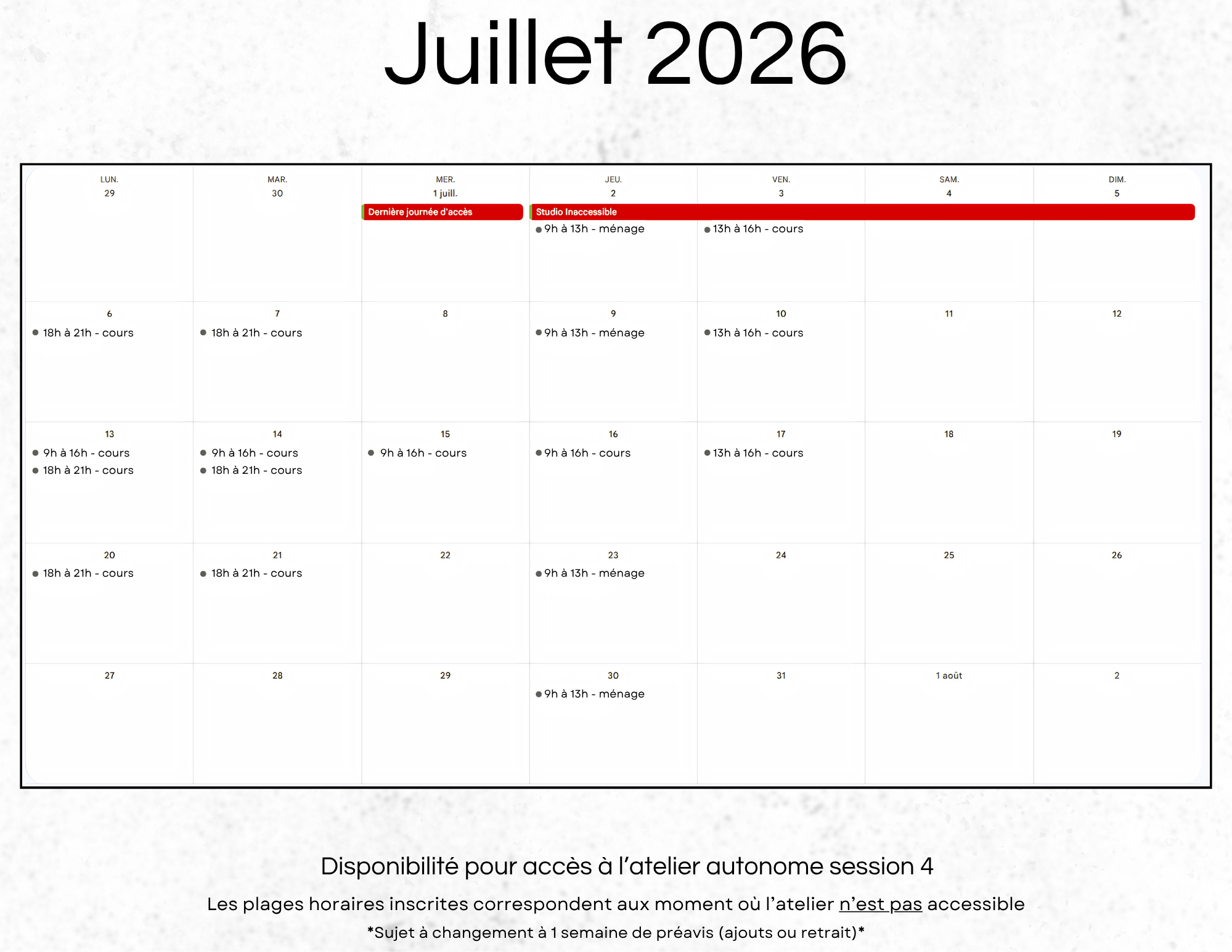 Atelier Autonome
